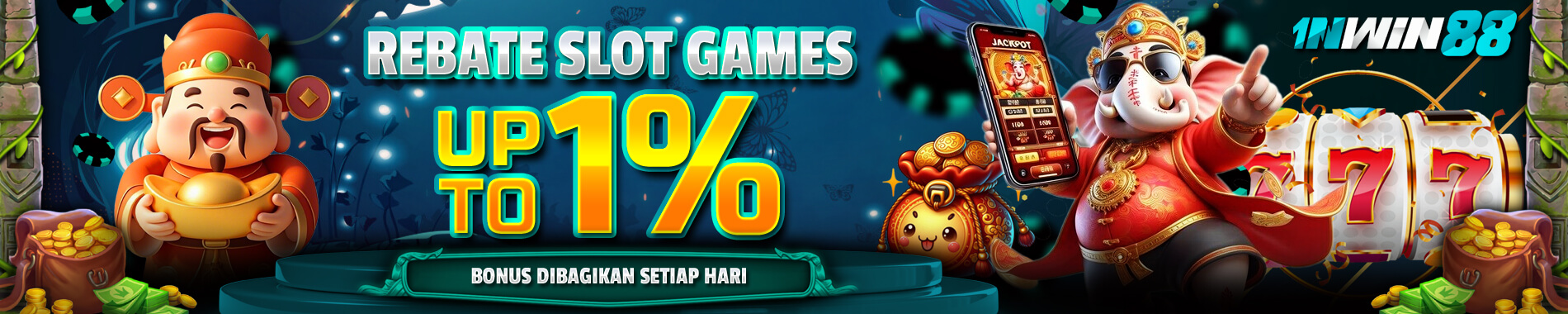 1nwin88 Rebate Harian Terbesar 1%